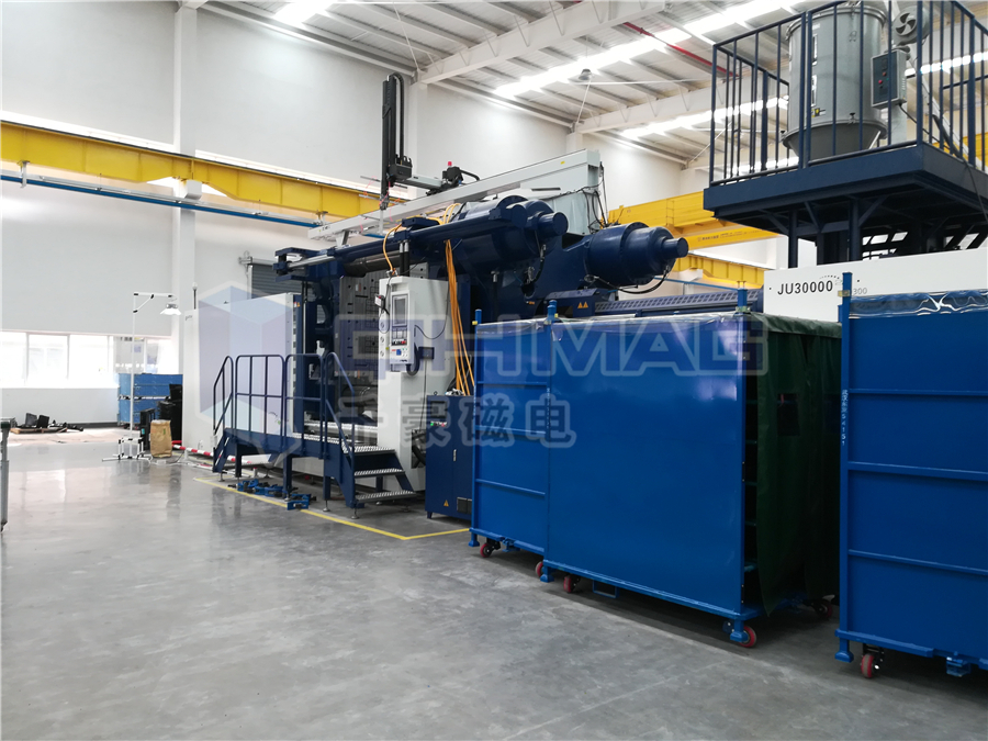 高噸位注塑機使用電永磁快速換模系統已成為趨勢|千豪磁電 高噸位注塑機使用電永磁快速換模系統已成為趨勢|千豪磁電