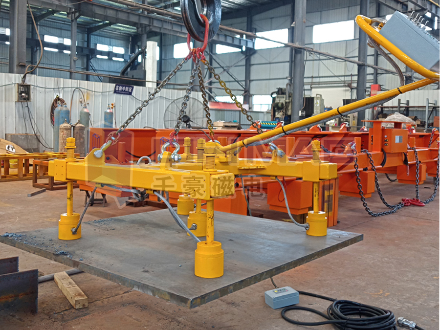 電永磁起重器在鋼板運輸業的重要意義-千豪磁電 電永磁起重器在鋼板運輸業的重要意義-千豪磁電