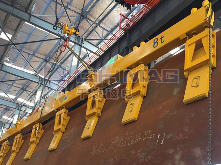 側吊鋼板用電永磁起重器|千豪磁電