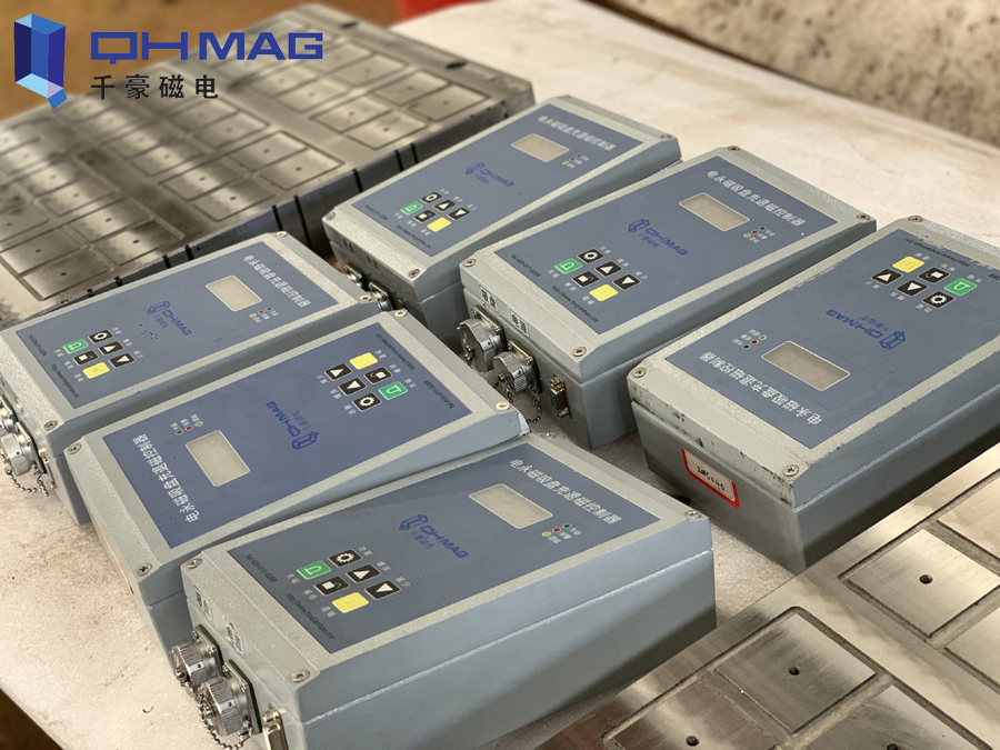 車間實拍-加工中心用電永磁吸盤 車間實拍-加工中心用電永磁吸盤