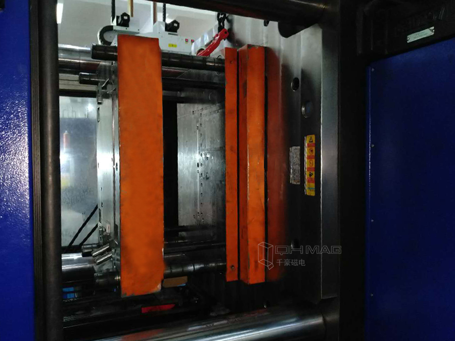 磁力模板應用案例—海天380T注塑機快速換模