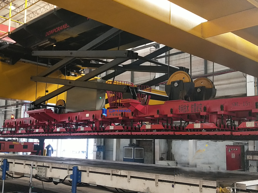 業界突破性案例—一種集群陣列式鋼板下料電永磁吊具 業界突破性案例—一種集群陣列式鋼板下料電永磁吊具