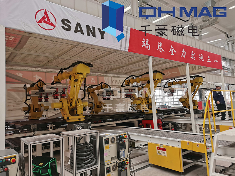 千豪電永磁吊具:重型裝備智能生產(chǎn)線的得力助手 千豪電永磁吊具:重型裝備智能生產(chǎn)線的得力助手