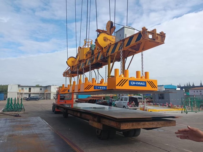 千豪磁電電永磁吊具創(chuàng)新應(yīng)用:推動(dòng)碼頭裝卸安全與效率新高度 千豪磁電電永磁吊具創(chuàng)新應(yīng)用:推動(dòng)碼頭裝卸安全與效率新高度