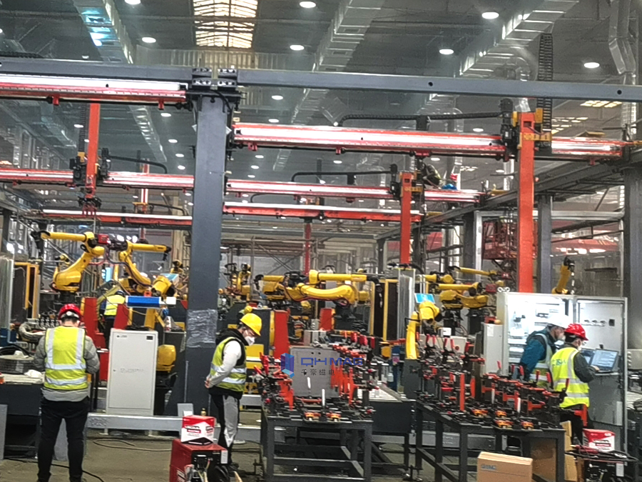 自動化磁力焊接